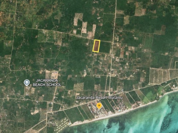 Prime 3-acre land for sale in Watamu’s Jacaranda area—totaling Ksh 36M—ideal for holiday homes, boutique resorts, and land banking. Only 1.4KM from Jacaranda Beach with a clean title and excellent access.