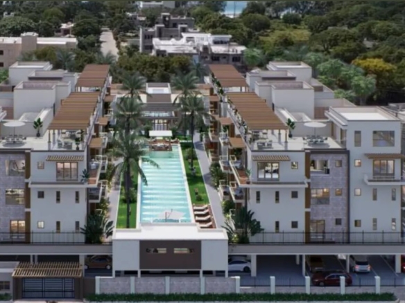 108 Residences Diani apartments for sale featuring studios, 1, 2, and 3 bedroom units in a prime coastal location.