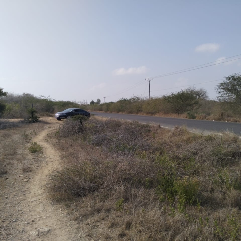 22 acres of prime roadfront land for sale in Shomela Magarini along Malindi Marafa Road.