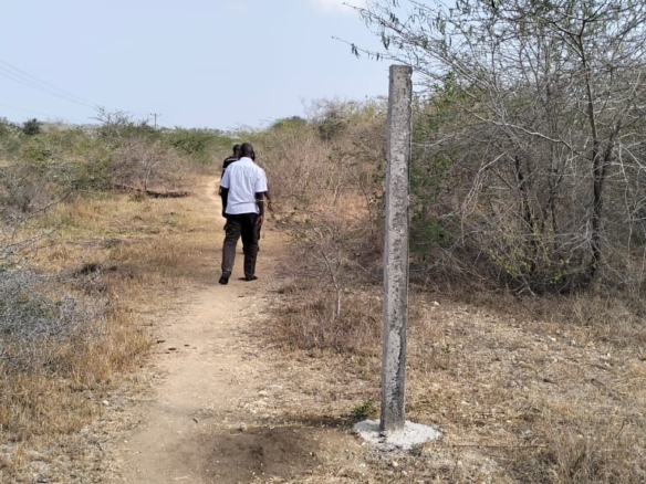 22 acres of prime roadfront land for sale in Shomela Magarini along Malindi Marafa Road.