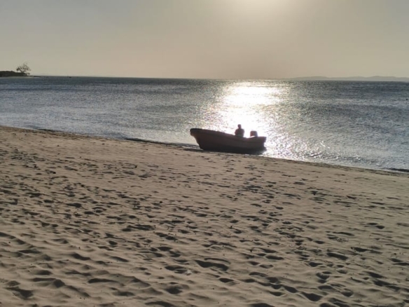 0.75-acre beachfront land for sale in Manda Island, Kitao Lamu with ocean views