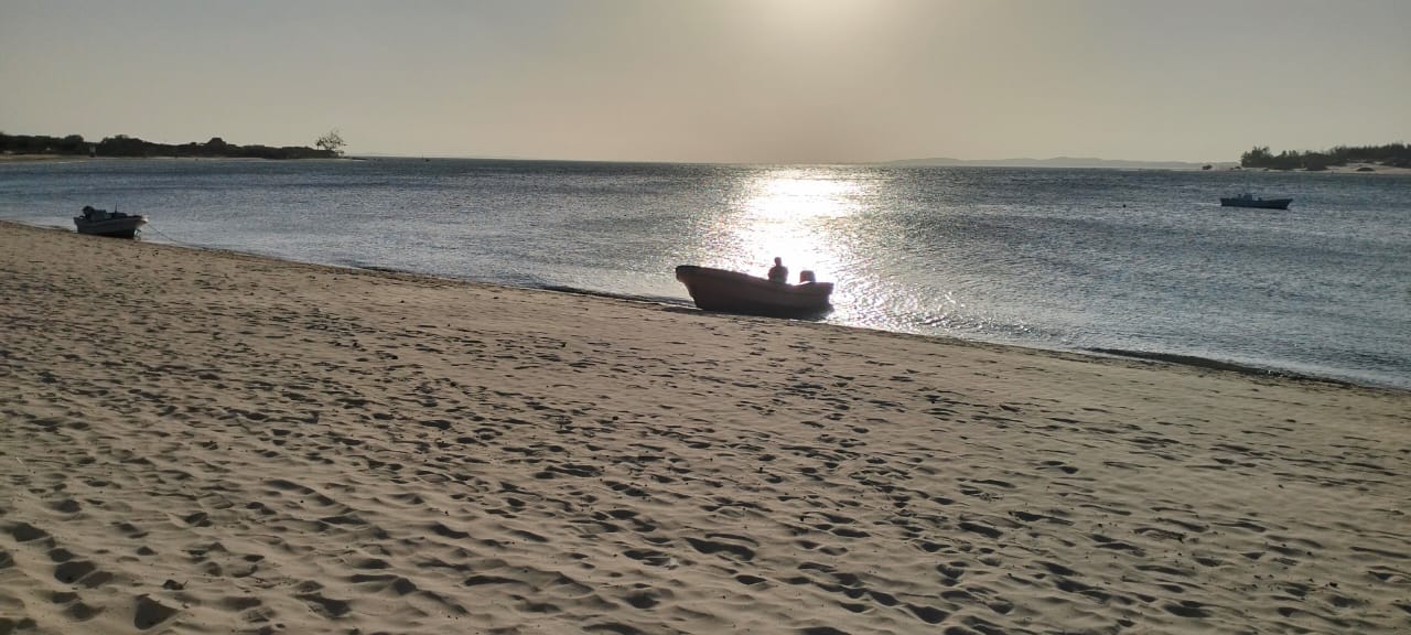 0.75-acre beachfront land for sale in Manda Island, Kitao Lamu with ocean views