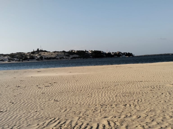 1.5-acre beachfront land for sale on Manda Kitao Island with ocean views