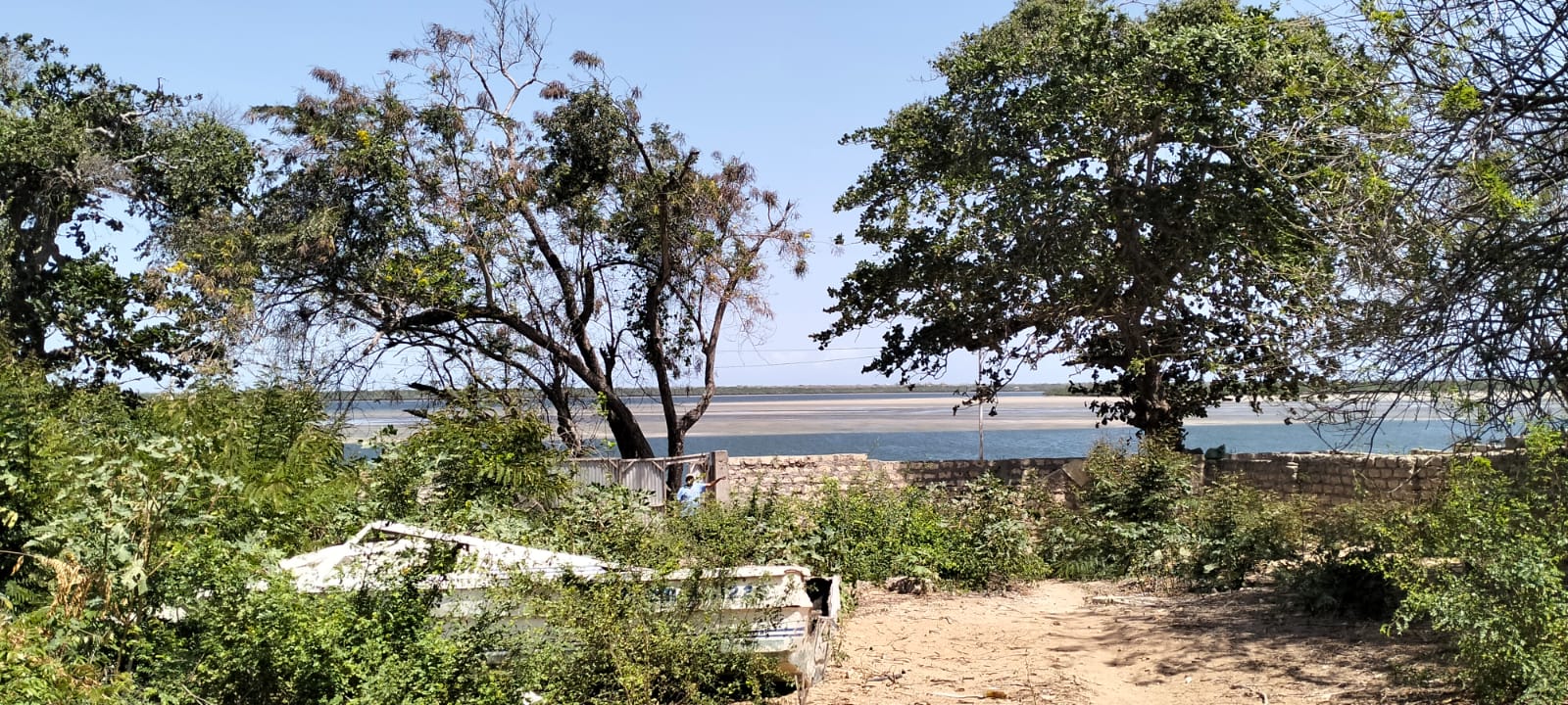 0.4-acre walled plot for sale in Lamu Town suitable for residential, hotel, or commercial development.