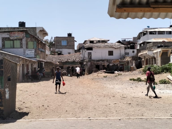 110 by 150 ft ocean view plot for sale in Lamu Town CBD ideal for residential or commercial development.