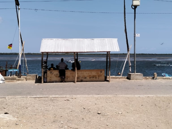 110 by 150 ft ocean view plot for sale in Lamu Town CBD ideal for residential or commercial development.