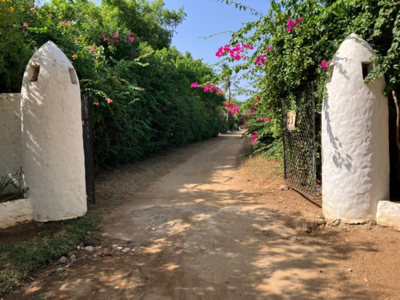 Prime road-front plots for sale in P.K Estate along Lamu Road, ideal for residential and commercial development.