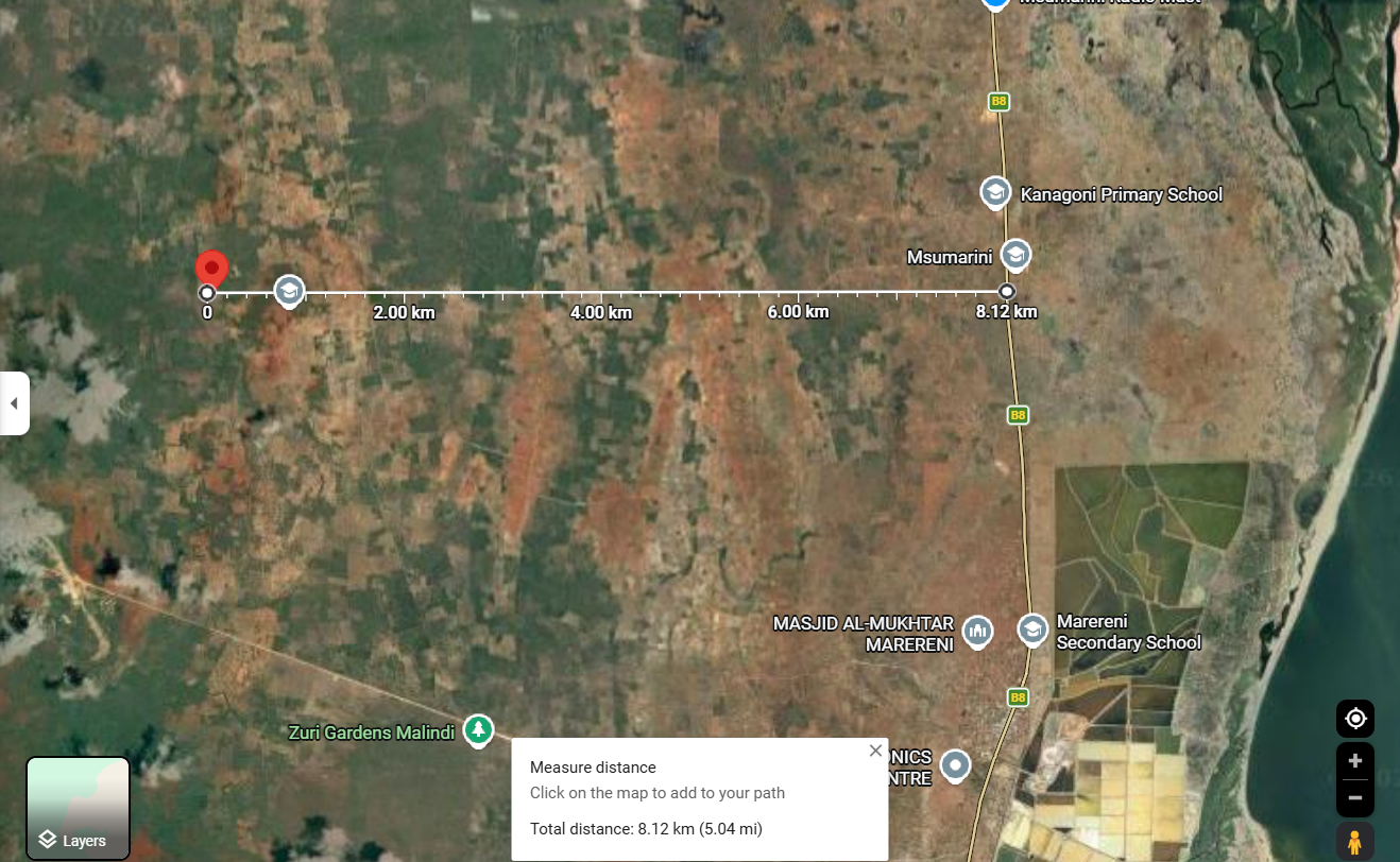 5 Acres for sale in Marereni