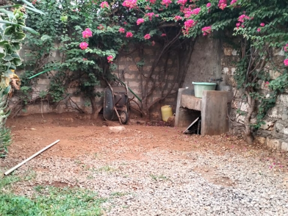 2-bedroom standalone villa on an eighth-acre plot for sale off Casuarina Road, featuring solid construction, serene surroundings, and expansion potential.