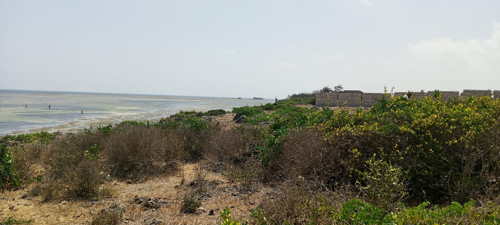 One-acre oceanfront cliff land for sale in Watamu featuring panoramic Indian Ocean views, prime location, and luxury development potential.
