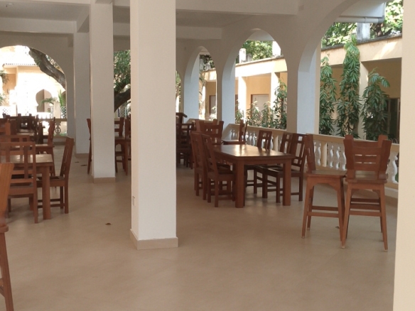 Prime restaurant space to let near Oasis Mall along Lamu Road, featuring high visibility, busy street frontage, and proximity to the beach.