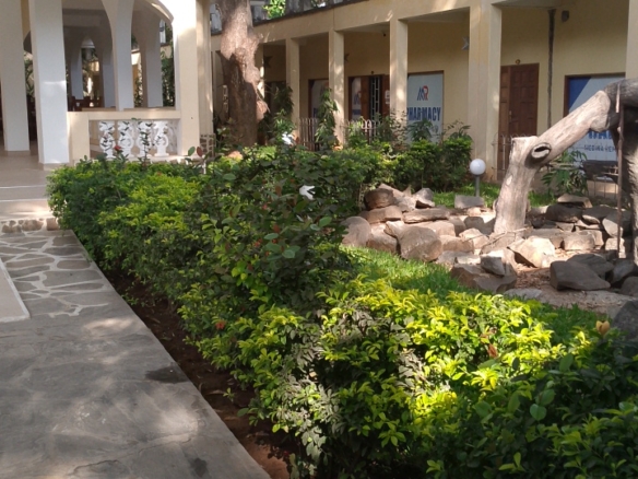 Prime restaurant space to let near Oasis Mall along Lamu Road, featuring high visibility, busy street frontage, and proximity to the beach.