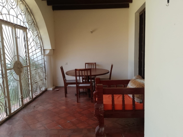 Spacious furnished 2-bedroom beachfront home with pool and garden in Kilimandogo Malindi for rent.