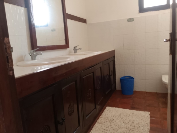 Spacious furnished 2-bedroom beachfront home with pool and garden in Kilimandogo Malindi for rent.