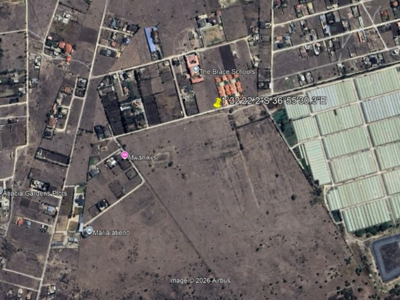 100-acre development land for sale in Kitengela Acacia suitable for residential, commercial, or institutional projects.