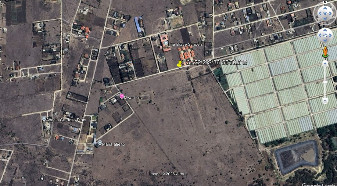 100-acre development land for sale in Kitengela Acacia suitable for residential, commercial, or institutional projects.