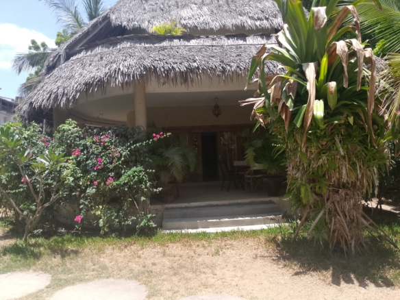 2-bedroom beachfront apartment for sale in Park Marine Estate Malindi with ocean views, gated security, and access via Silversands Road.