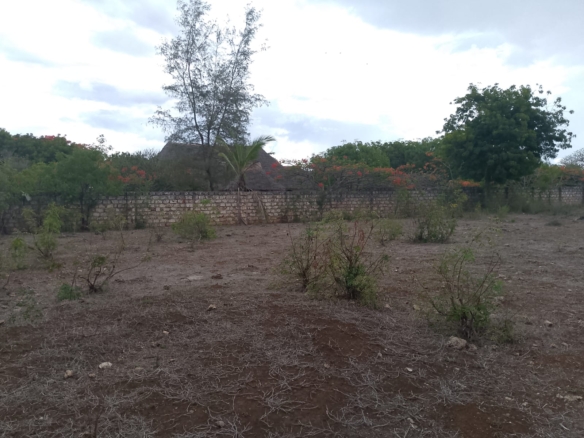 3 acres ocean-view land for sale along Bofa Road near Ngala Beach, featuring road frontage, subdivision potential, and a secure upscale neighborhood.