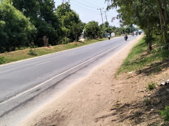 50x100 plot for sale near Gede on Watamu Road with road frontage, mother title available, and high investment potential in a fast-growing area.