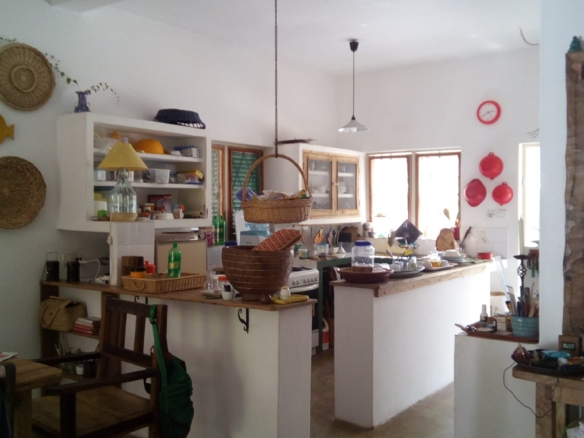 3-bedroom coastal home on 1-acre titled plot in Che Shale with solar panels, rainwater harvesting, balcony, and verandah. Expansion potential on adjoining 3/4-acre land.