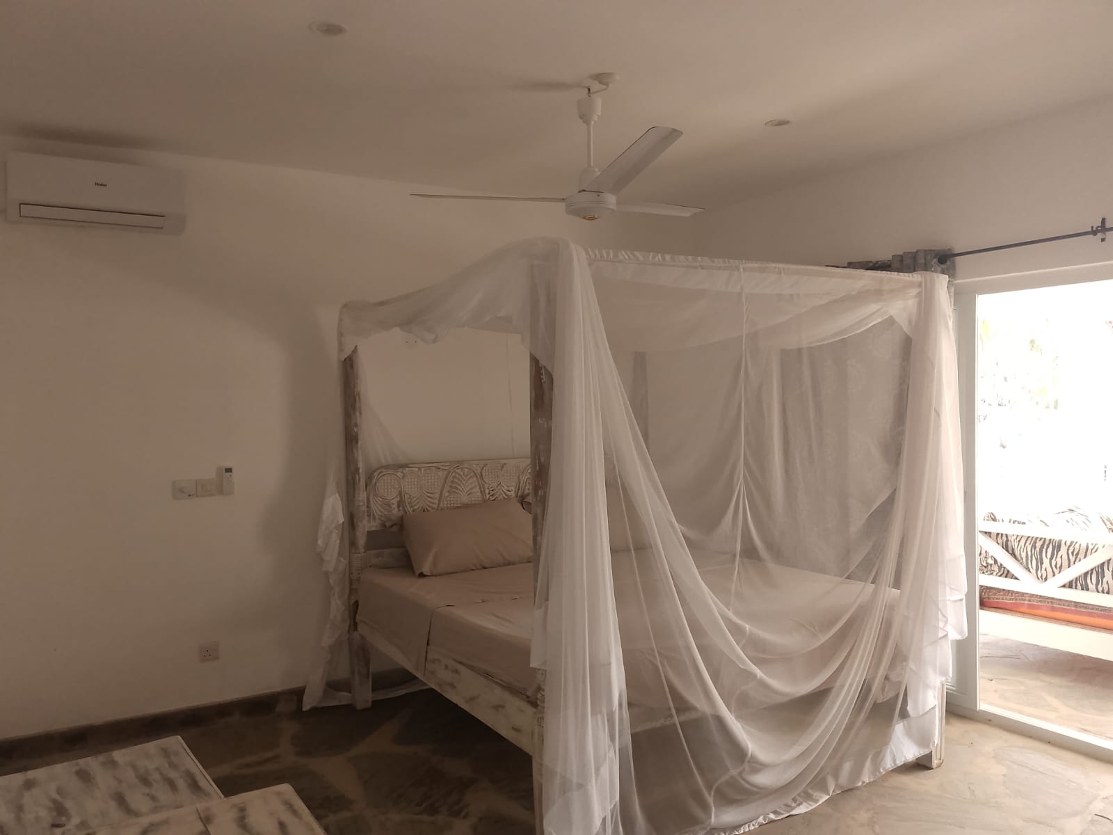 2-bedroom duplex apartment for sale at Iguana Beach Malindi with double kitchen, swimming pool, verandah, and secure low-density compound near Lamu Road.