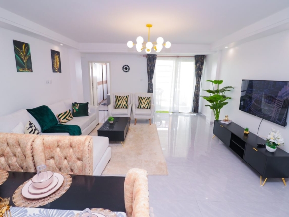 Short-stay apartments at Goldpark Homes Kilimani near Yaya Centre offering 1, 2, and 3-bedroom units from KES 10,000 per night.
