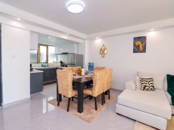 Short-stay apartments at Goldpark Homes Kilimani near Yaya Centre offering 1, 2, and 3-bedroom units from KES 10,000 per night.