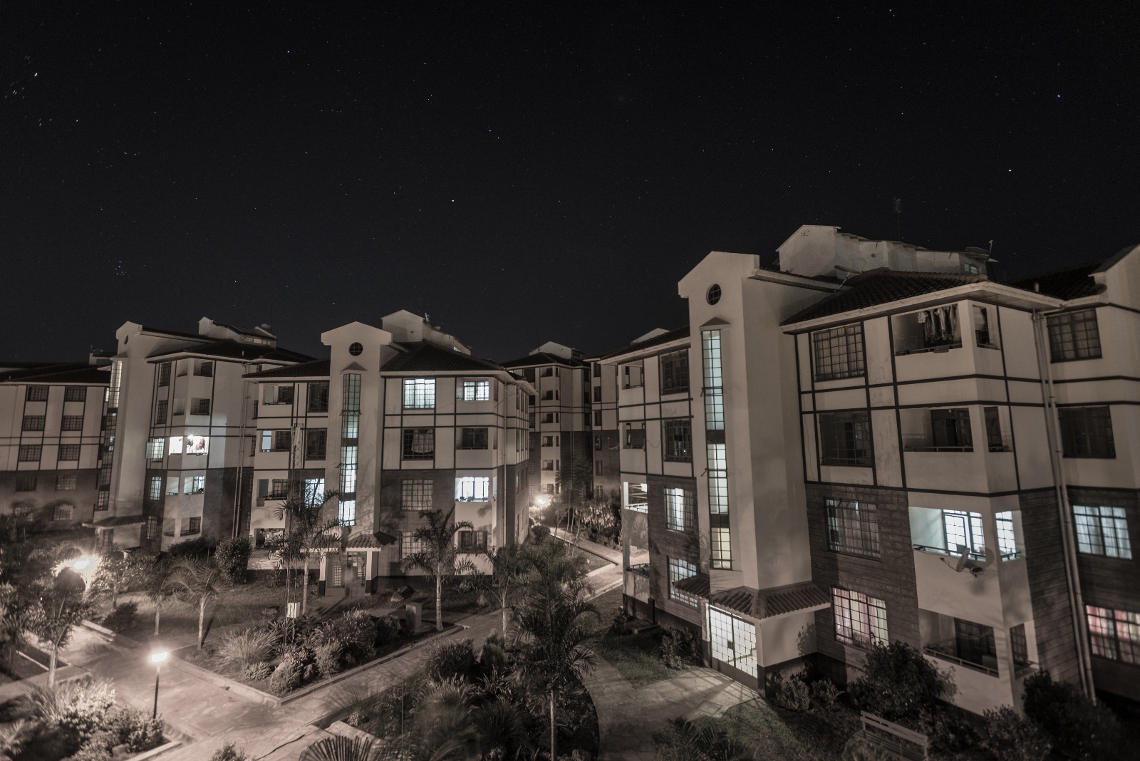 2-bedroom apartment for sale in Athi River at Sunset Boulevard Estate with tenant, balcony, and close proximity to Mombasa Road and malls.