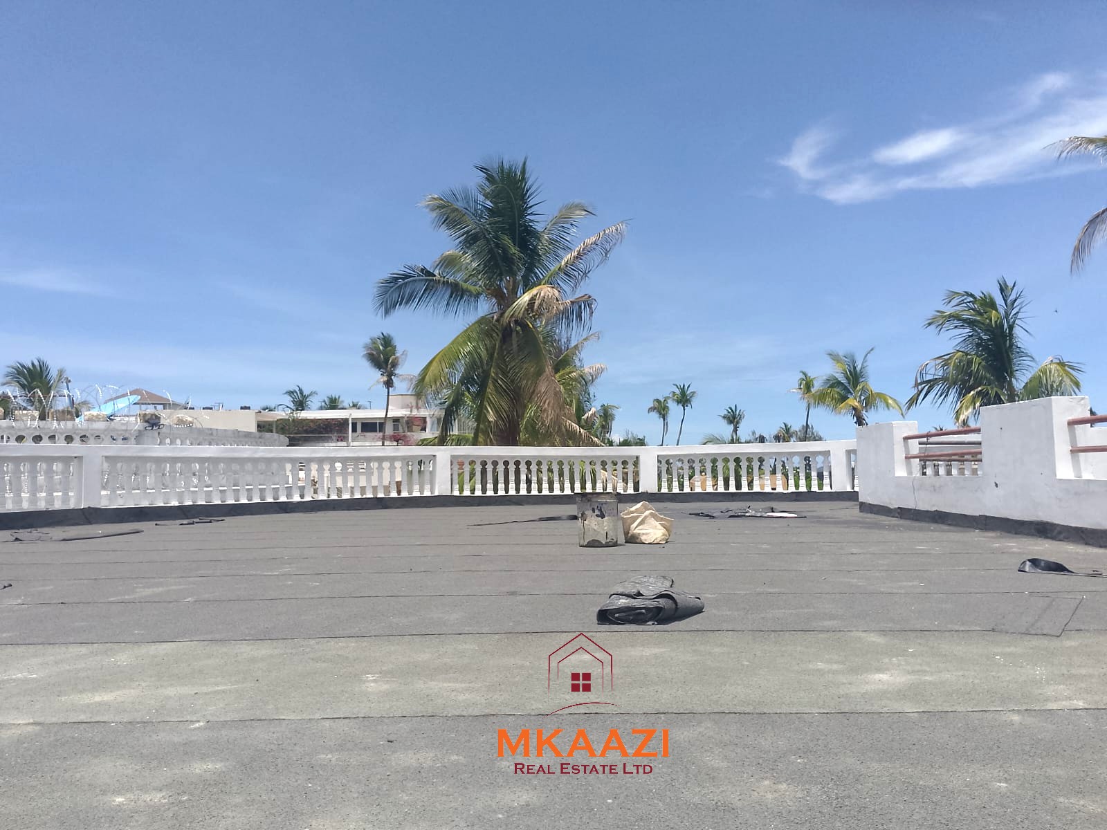 Block of 4 two-bedroom apartments for sale on Silversands Road Malindi with rooftop terrace, swimming pool, and Airbnb investment potential.
