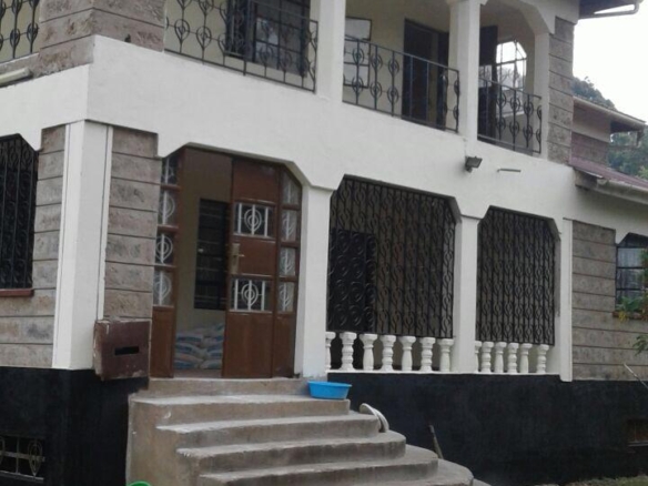 7 bedroom all ensuite house for sale in Ngong Oloolua on 60x60 plot with basement unit