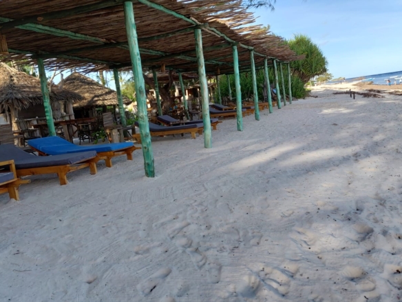 4 acres beachfront land for sale in Watamu Papa Remo sandy beach prime oceanfront property Kenya