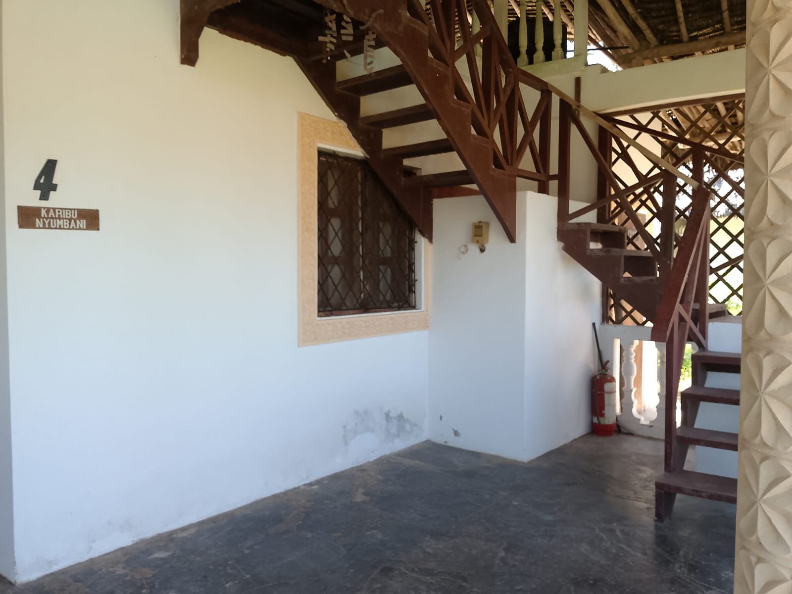beachfront 2 bedroom villa for sale in Mambrui Malindi fully furnished villa with pool golf course and security