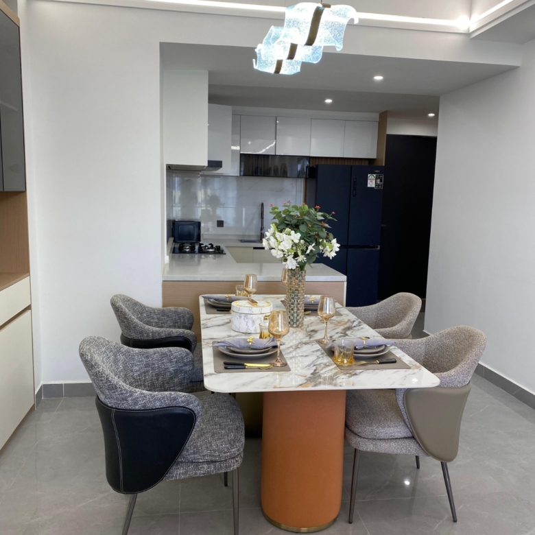 Luxury 2 and 3 bedroom apartments for sale at Plumeria Residency Riara near Junction Mall Nairobi with modern amenities and penthouses