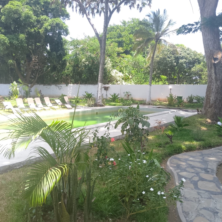 3 bedroom house for rent in Kibokoni Malindi gated compound with swimming pool 75K per month