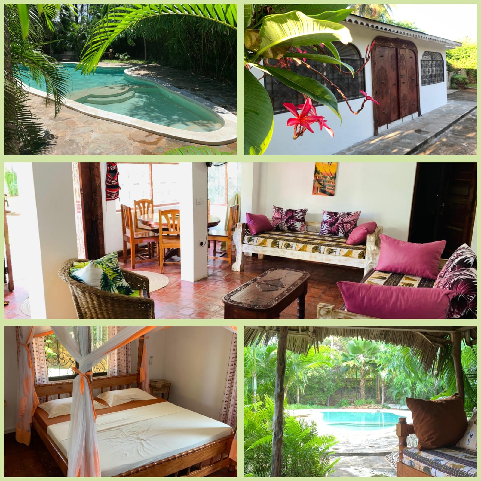 2 bedroom short stay house in Watamu at Ksh 12K per night in a serene environment near the beach. Perfect for holiday or Airbnb stay.