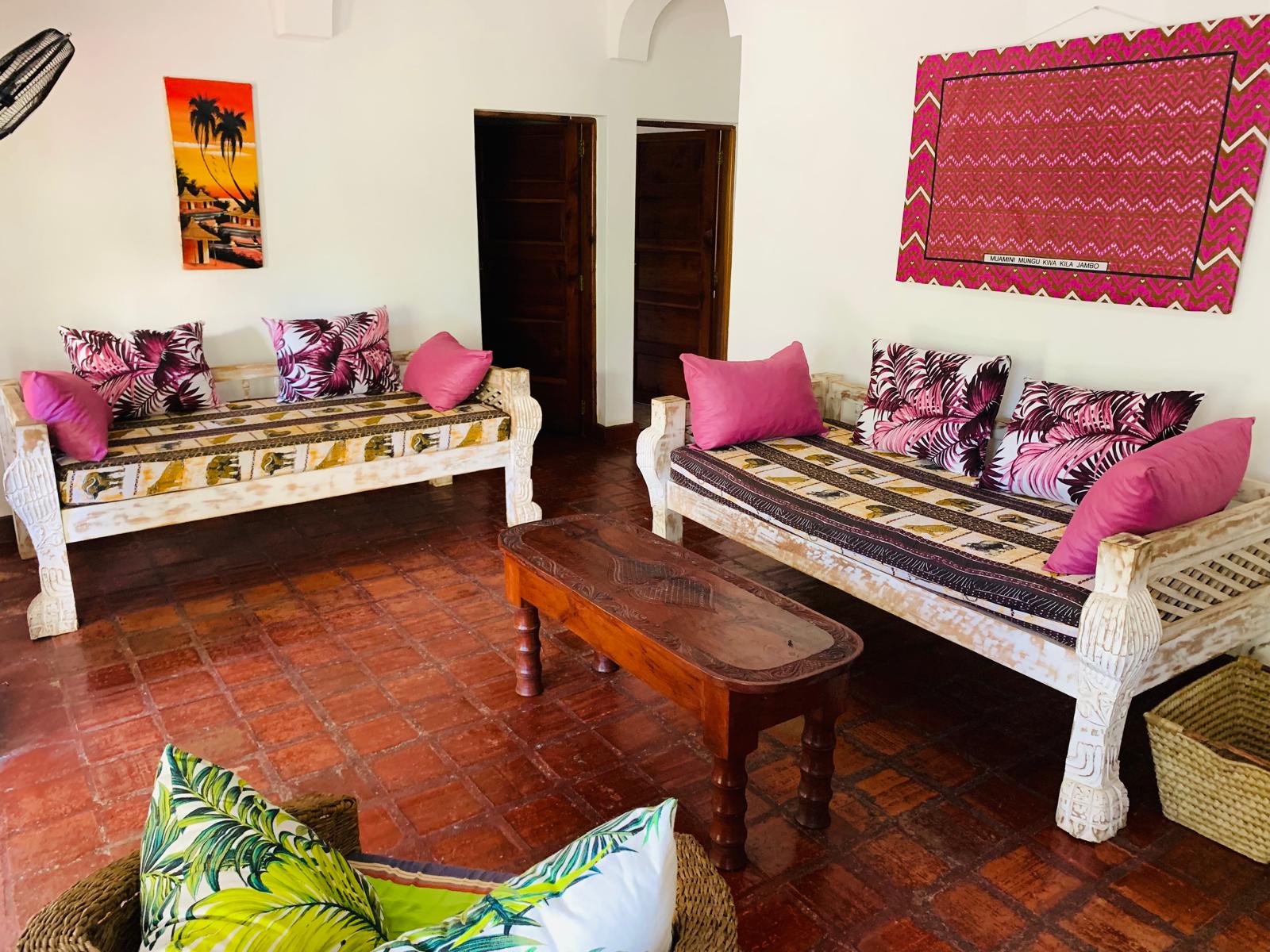 2 bedroom short stay house in Watamu Kenya serene environment near beach at 12k per night