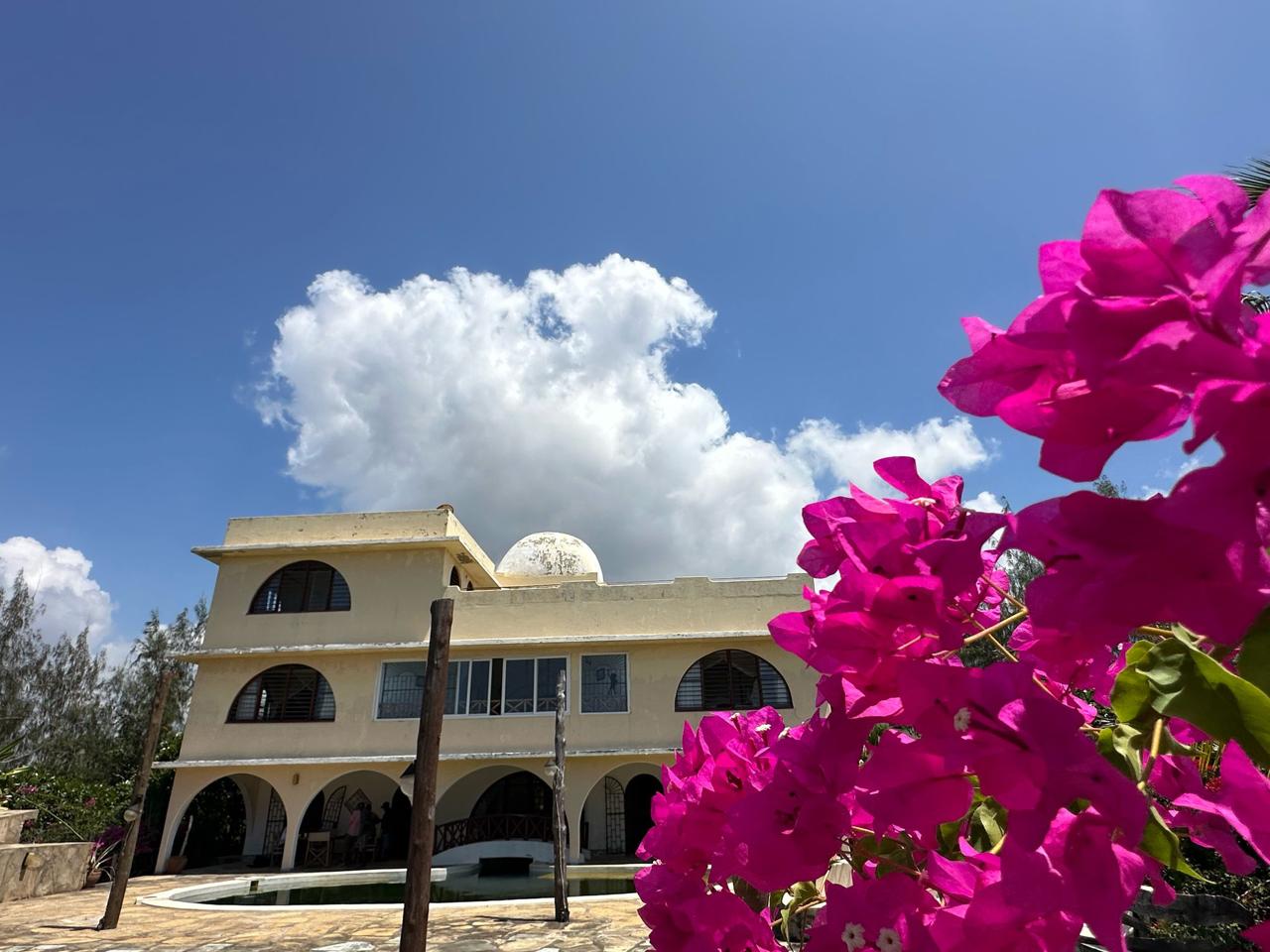 luxury 5 bedroom beachfront house on 4 acres for sale in Watamu near Lonno Lodge Kenya