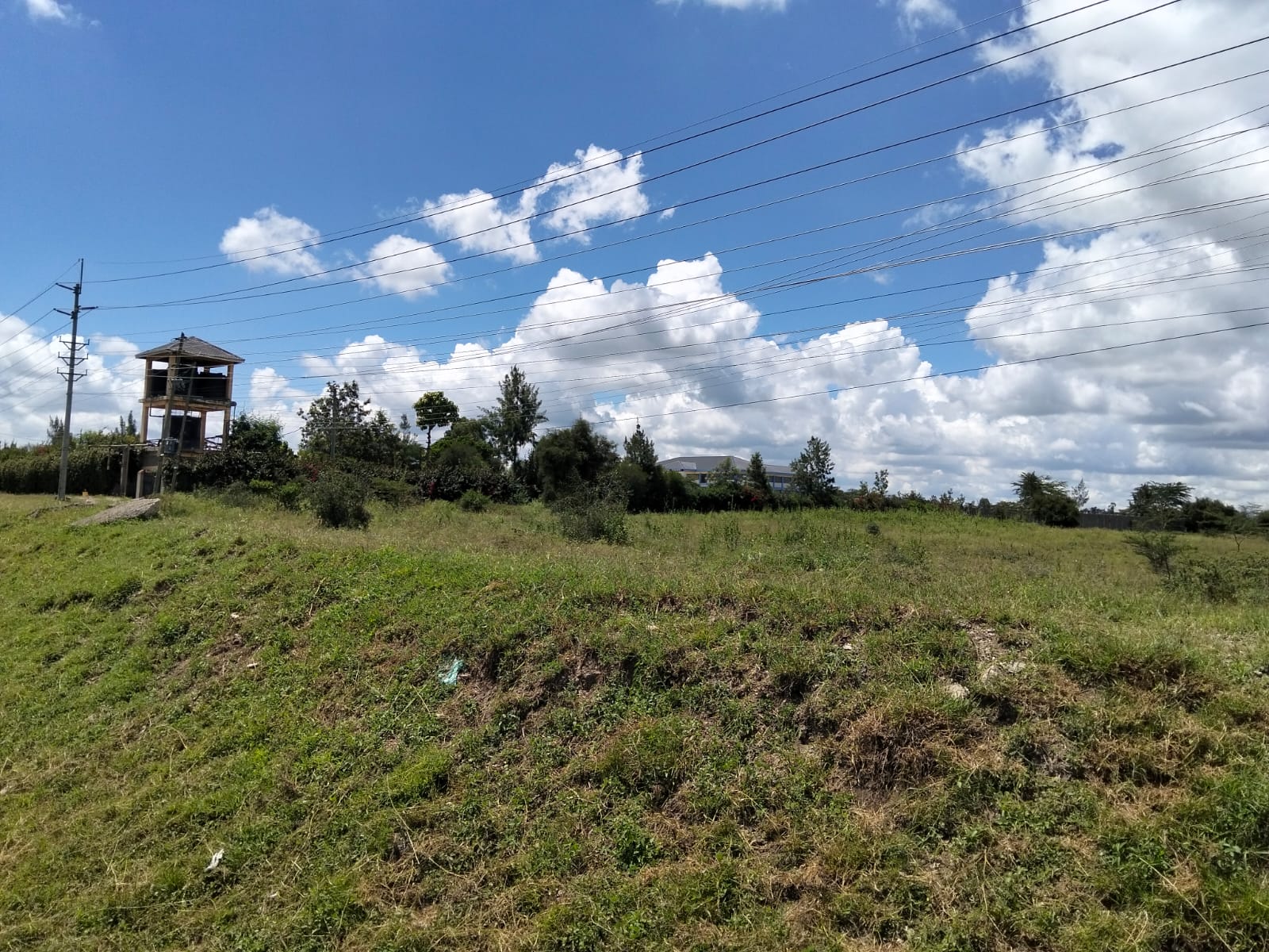 Prime 1/2-acre road frontage land for sale in Kitengela Kimalat touching main tarmac road ideal for commercial, institutional, hospitality, and residential development.
