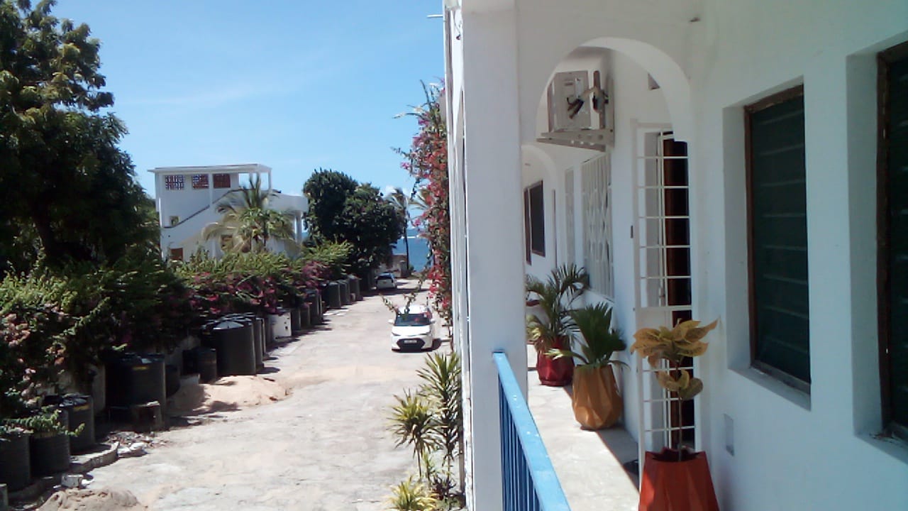 Beachfront 1 bedroom apartment for sale in Oasis Village Malindi with ocean and pool views