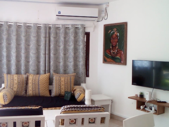 Luxury beachfront 2-bedroom apartment for short stay in Oasis Village Malindi with ocean views, swimming pool, secure parking, and 24/7 security.