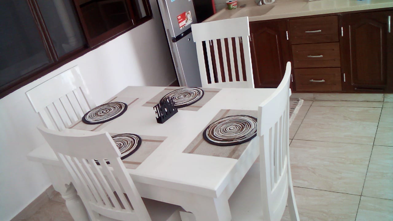 Luxury beachfront 2-bedroom apartment for short stay in Oasis Village Malindi with ocean views, swimming pool, secure parking, and 24/7 security.