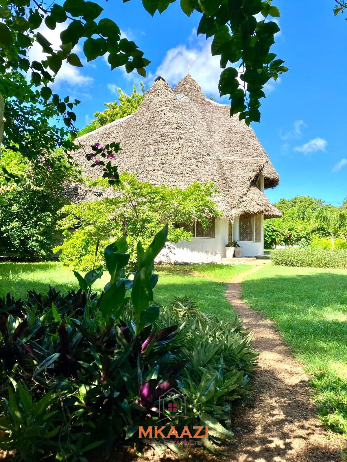 Fully furnished 3-bedroom en-suite house for rent in P.K Estate Malindi with private compound and car shed along Lamu Road.