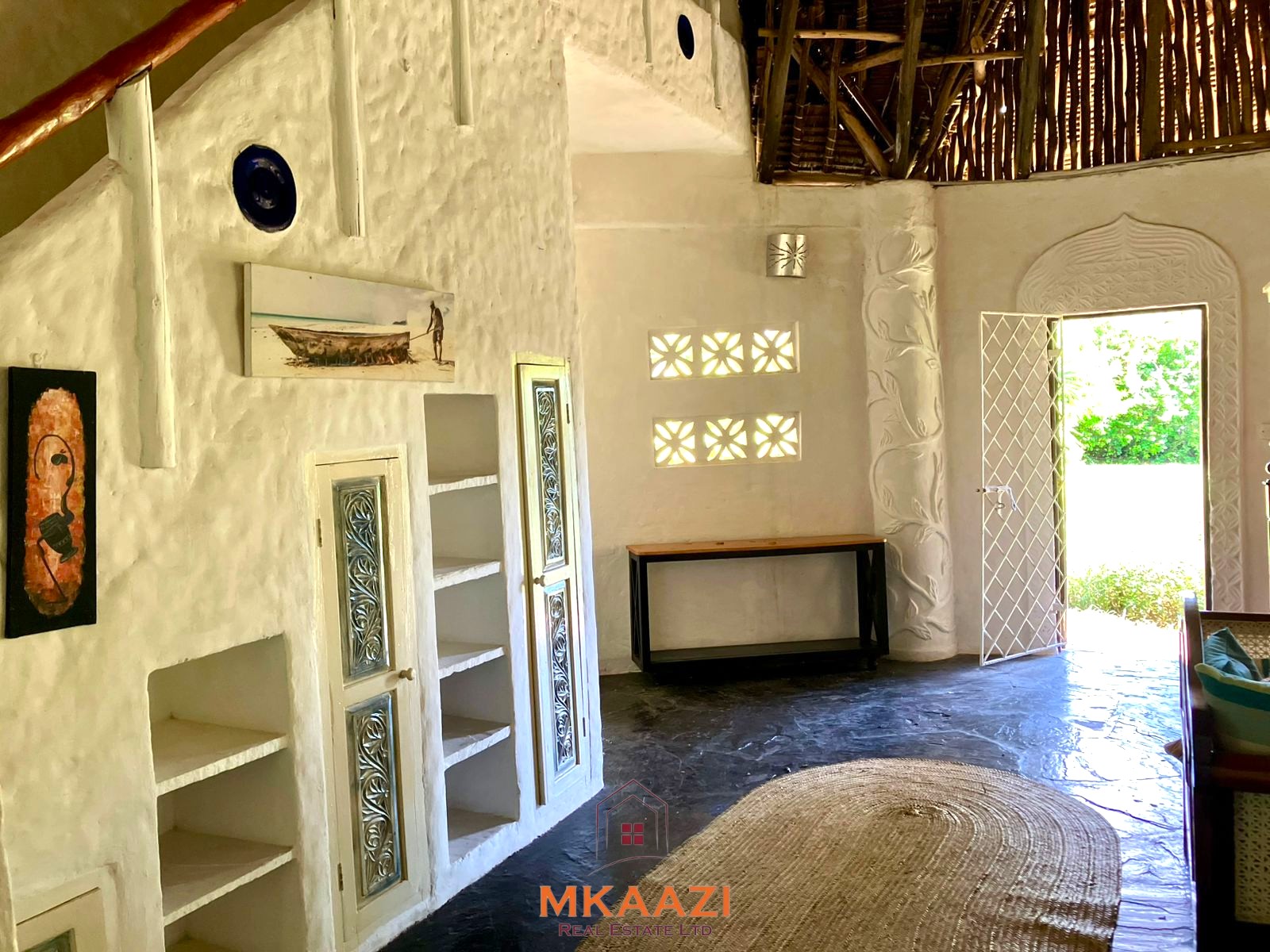 Fully furnished 3-bedroom en-suite house for rent in P.K Estate Malindi with private compound and car shed along Lamu Road.