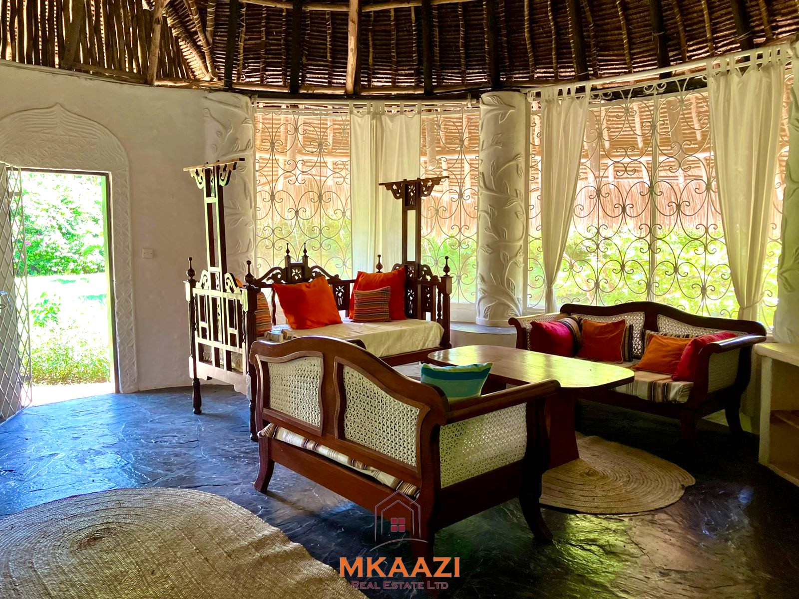 Fully furnished 3-bedroom en-suite house for rent in P.K Estate Malindi with private compound and car shed along Lamu Road.