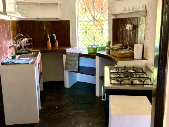 Fully furnished 3-bedroom en-suite house for rent in P.K Estate Malindi with private compound and car shed along Lamu Road.