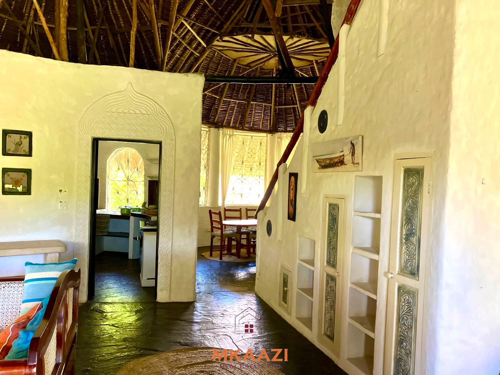Fully furnished 3-bedroom en-suite house for rent in P.K Estate Malindi with private compound and car shed along Lamu Road.