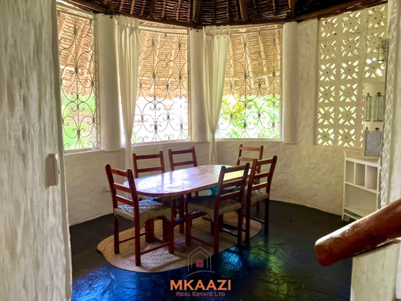 Fully furnished 3-bedroom en-suite house for rent in P.K Estate Malindi with private compound and car shed along Lamu Road.