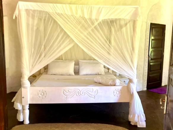 Fully furnished 3-bedroom en-suite house for rent in P.K Estate Malindi with private compound and car shed along Lamu Road.