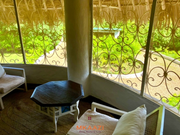 Fully furnished 3-bedroom en-suite house for rent in P.K Estate Malindi with private compound and car shed along Lamu Road.