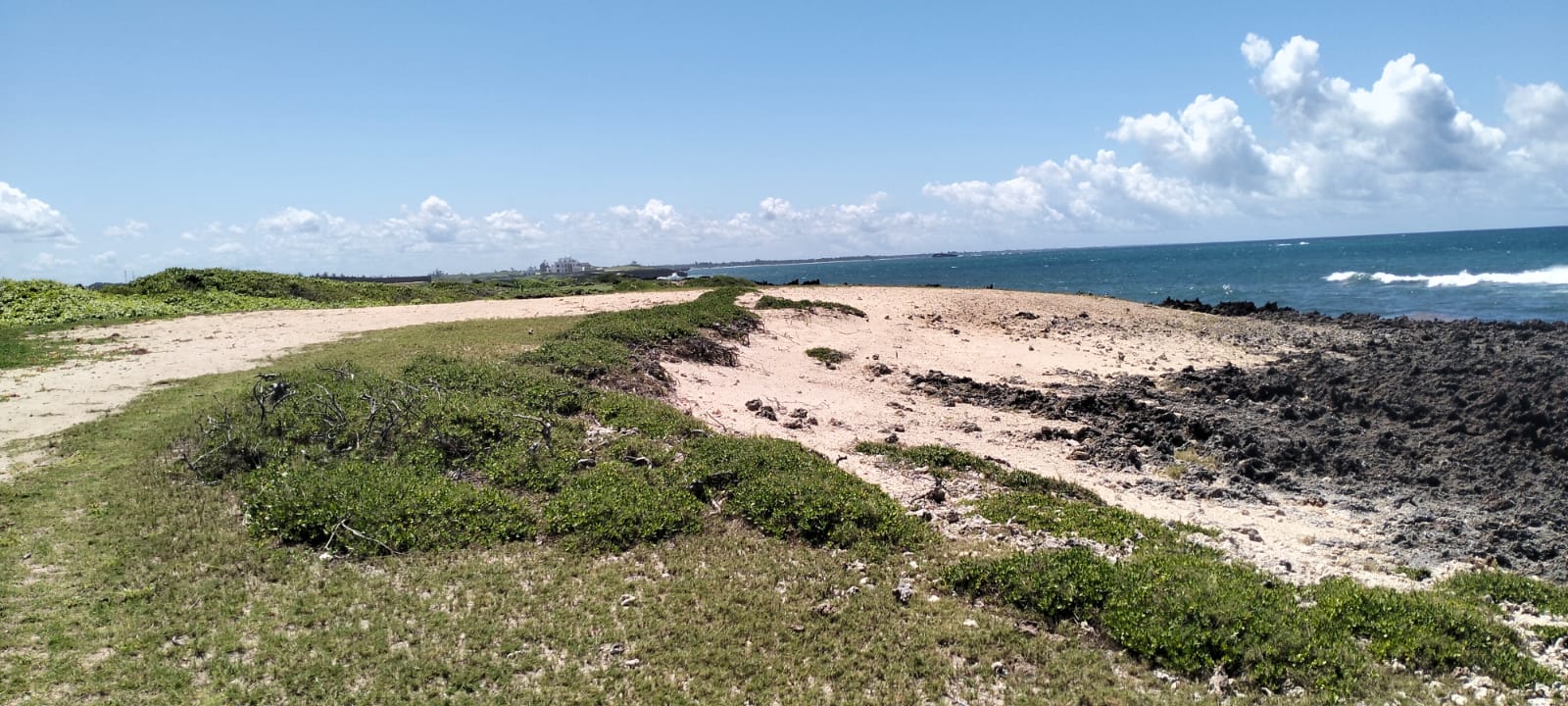 10 Acres Beachfront for Sale in Maweni Uyombo 10-acre beachfront land for sale in Maweni Matsangoni Uyombo with freehold title, coral bedrock, ocean views, and subdivision potential.